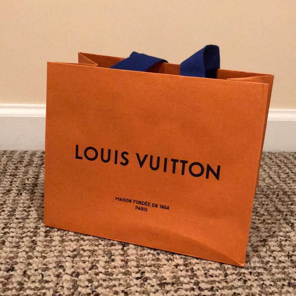 Louis Vuitton shopping bag